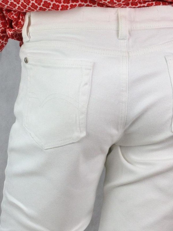 JEANS DASLU BRANCO CAPRI