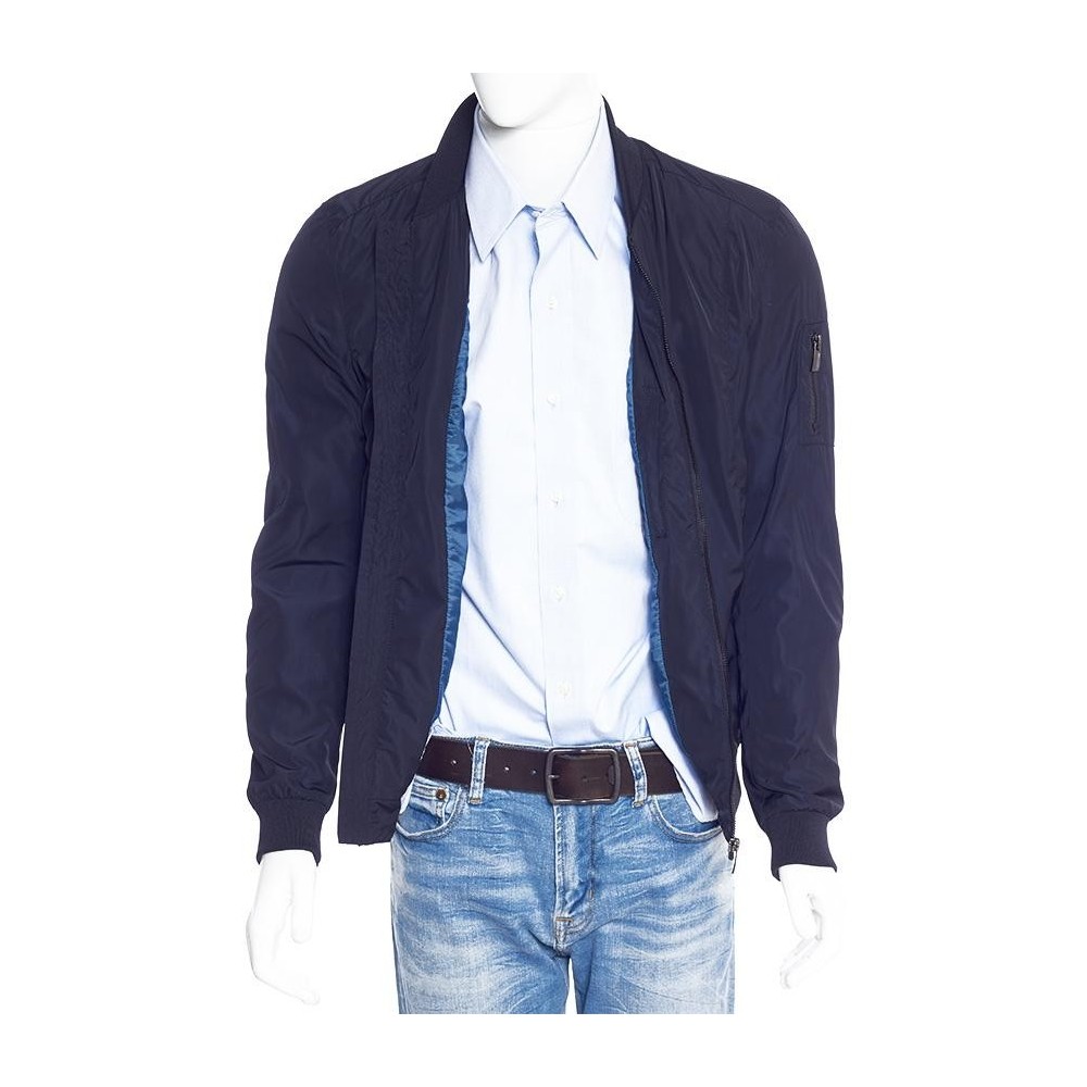 jaqueta nylon forrada masculina