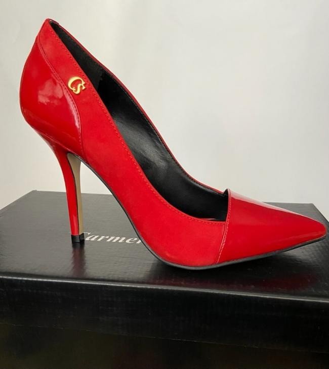 Sapato vermelho carmen store steffens