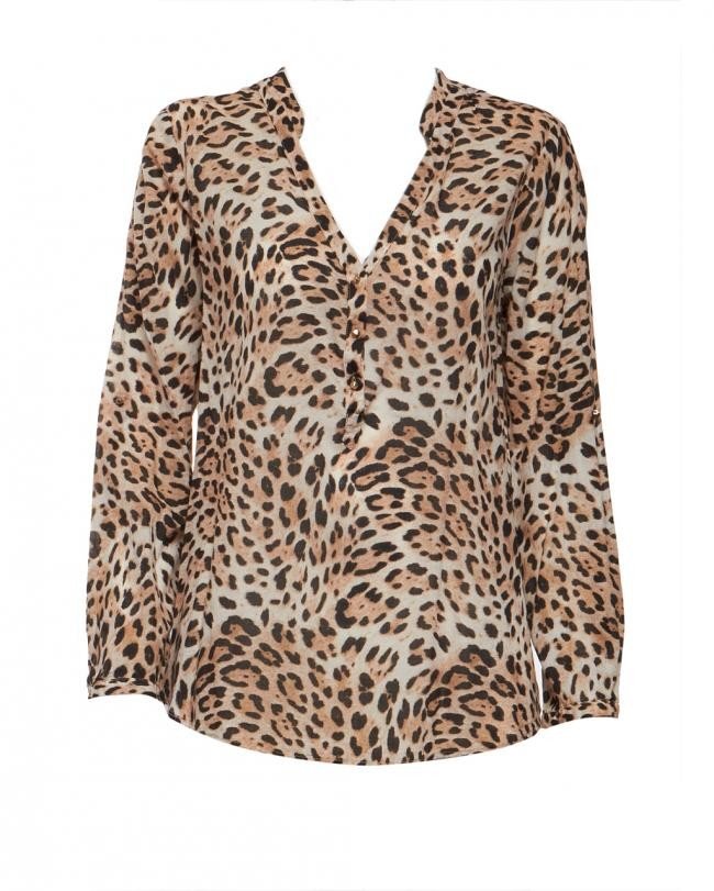 Blusa animal 2025 print zara