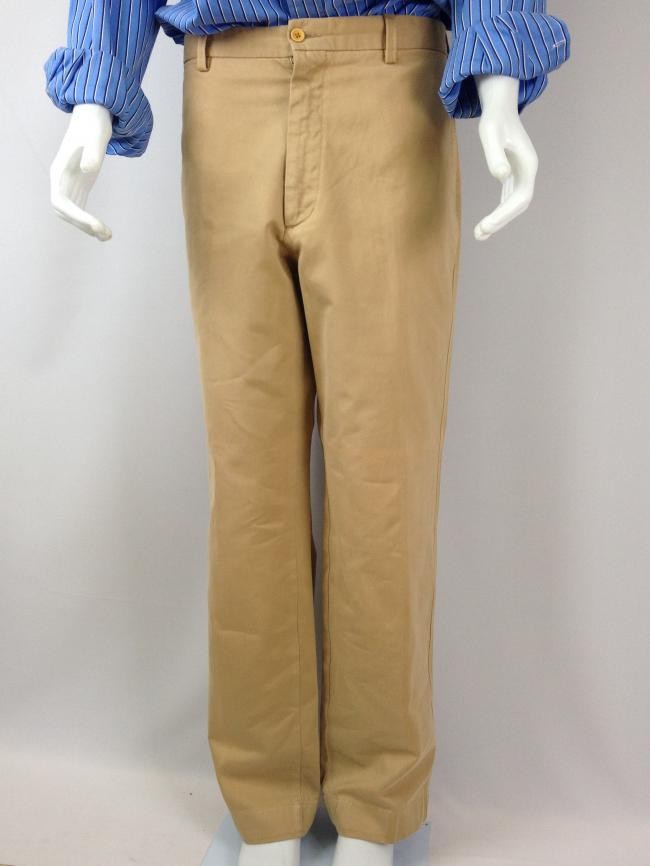 calça de corte reto